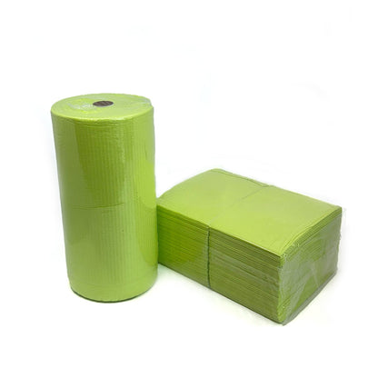 CEDA Avrupa Rulo Hasta Önlüğü ve Tabla Örtüsü Takım Green Lime